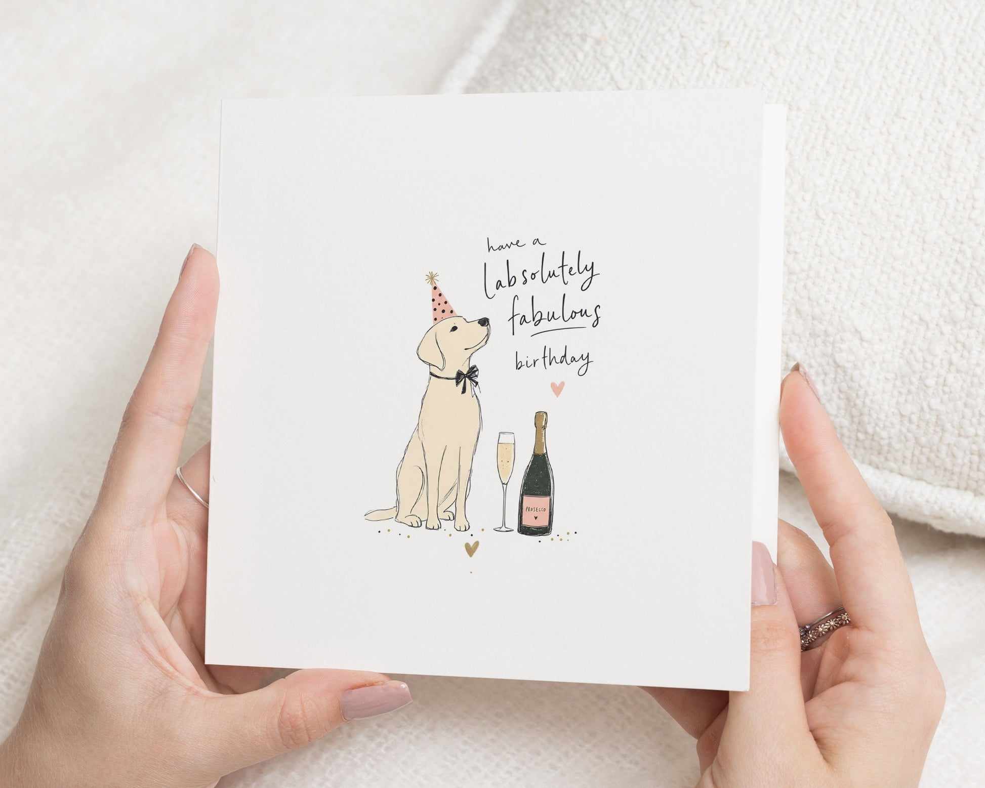 Dog Birthday Card, Labrador Birthday Card, Birthday Card for Her, Birthday Card for Friend, Cute Birthday Card for Dog Lover