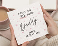 Fathers Day Card for Daddy, Fathers Day Card from Daughter, I Love You Daddy Card, Cute Fathers Day Card, Fathers Day Card for Him