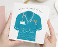 Personalised Graduation Card, Nurse Graduation Card, Medical Student Card, Doctor Graduation Card, Congratulations Card, Proud of You Card