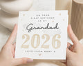 First Birthday As My Grandad Card, Personalised Grandad Birthday Card, Birthday Card For Grandad, 2026 Grandad Card, From Grandchild