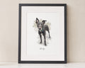 Personalised Dog Portrait Print, Custom Pet Portrait Wall Art, Watercolour Pet Art, Dog Lover Gift, Pet Owner Gift, Portrait Print