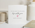 Birthday Card for Partner, Romantic Birthday Card, Birthday Card for Husband, Birthday Card for Wife, Birthday Card for Boyfriend Girlfriend