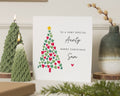 Christmas Card for Aunty, Personalised Christmas Card, Auntie Christmas Card, Xmas Card for Auntie, Special Aunty Card from Niece Nephew
