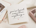 Fathers Day Card, Fathers Day Card From Daughter, Fathers Day Card From Son, Fathers Day Card For Dad, Youre Loved Fathers Day Card