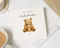 Nana Birthday Card, Birthday Card for Nana, Grandma Birthday Card, Personalised Birthday Card, Cute Teddy Bear Birthday Card for Her