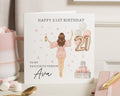 21st Birthday Card for Her, Personalised Birthday Card, Birthday Card for Daughter, Best Friend Birthday Card, 21st Birthday Gift