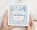 Wedding Card, Personalised Wedding Card, Congratulations Wedding Card, Wedding Day Card for Couple, Custom Wedding Card, Newlyweds Card