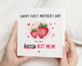 First Mothers Day Card, Mothers Day Card for Mum, Cute Strawberry Card, Berry Pun Card, New Mum Card, Card for Her, Mother's Day Gift