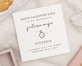 Valentines Day Card for Future Wife, Personalised Valentines Card, Romantic Valentines Card for Her, Engagement Valentines Card