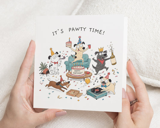 Dog Birthday Card, Funny Birthday Card, Cute Birthday Card, Birthday Card for Dog Lover, Pun Birthday Card, Birthday Card for Friend