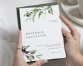 Olive Green Wedding Invitations, Italian Destination Wedding Invites, Mediterranean Greenery Stationery, Personalised Invitation Suite