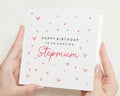Stepmum Birthday Card, Step Mum Birthday Card, Birthday Card for Stepmum, Birthday Card for Her, Cute Happy Birthday Card