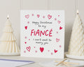 Christmas Card for Fiancé, Christmas Card for Him, Romantic Christmas Card, Personalised Christmas Card, Christmas Card for Her