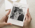 Personalised Wedding Thank You Cards, Photo Wedding Thank You Card, Minimal Thank You Cards, Flat Wedding Thank You Cards