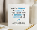 Birthday Card for Grandad, Grandson Birthday Card, Birthday Card from Grandson, Birthday Card for Him, Grandad Birthday Card