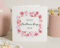Mothers Day Card for Mum, Happy Mothers Day Card, Floral Mothers Day Card, Personalised Mothers Day Card, Card for Her