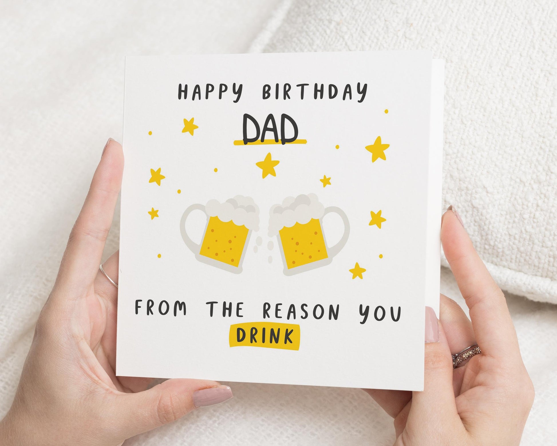 Birthday Card for Dad, Funny Birthday Card for Him, Dad Birthday Card, Beer Birthday Card, Birthday Card from Kids, Birthday Card for Father