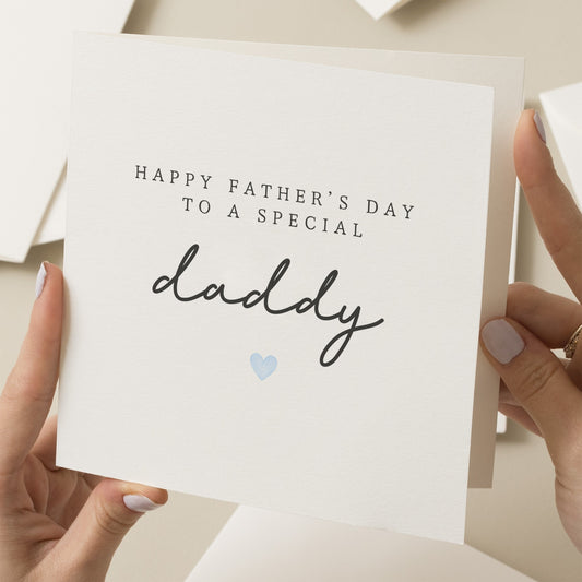 Cute Fathers Day Card For Dad, Fathers Day Gift, Daughter Fathers Day Card, Special Dad Fathers Day Card From Son, Happy Fathers Day Daddy