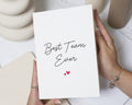 Thank You Card for Team, Workplace Thank You Card, Best Team Ever Card, Leaving Card for Colleagues, Staff Appreciation Card