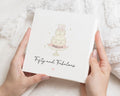 50th Birthday Card for Her, Personalised Birthday Card, Fiftieth Birthday Card for Mum Friend Daughter, Birthday Cake Card for Women