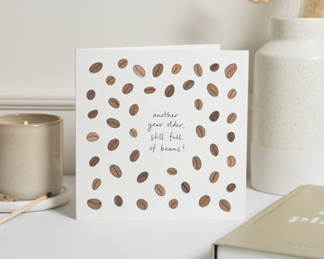Funny Birthday Card, Coffee Birthday Card, Pun Birthday Card, Birthday Card for Friend, Birthday Card for Her, Birthday Card for Him