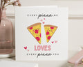 Funny Birthday Card for Friend, Pizza Pun Card, Birthday Card for Him, Birthday Card for Her, Cute Romantic Card, Food Lover Card