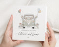 Wedding Card, Personalised Wedding Card, Just Married Card, Congratulations Card, Wedding Day Card, Campervan Wedding Card for Couple