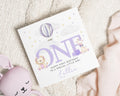 First Birthday Card for Girl, Personalised 1st Birthday Card, Birthday Card for Daughter, Cute Animal Birthday Card, One Year Old Card