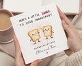 Engagement Card, Engagement Card for Couple, Cute Engagement Card, Funny Engagement Card, Personalised Engagement Card, Toast Card