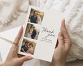 Personalised Wedding Thank You Cards, Photo Wedding Thank You Cards, Minimal Wedding Thank You Cards, Wedding Thank You Card