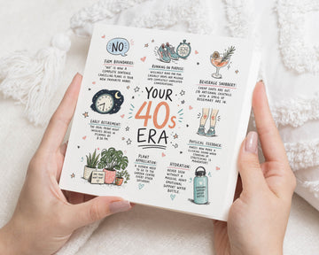 40th Birthday Card for Her, Funny 40th Birthday Card, 40th Birthday Card for Friend, Birthday Card for Women, Your 40s Era Card