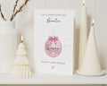 Christmas Card for Auntie, Personalised Christmas Card, Auntie Christmas Card, Christmas Card for Her, Custom Xmas Card for Aunt