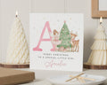 Christmas Card for Girl, Personalised Christmas Card for Daughter, Reindeer Card, Fairy Christmas Card, Special Little Girl Card