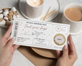 Personalised Scratch Off Boarding Pass, Holiday Reveal Gift Voucher, Pack Your Bags, Weekend Away Gift, Birthday Trip Gift