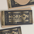 The Book Of Mormon Ticket Foil Gift Voucher, Musical Gift Voucher, Christmas Personalised Reveal Gift, Scratch To Reveal, Ticket For Show