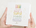 Personalised Birthday Card for Her, Birthday Card for Daughter, Super Amazing Birthday Card, Custom Name Birthday Card