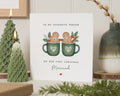 First Christmas Married Card, 1st Christmas Card for Husband, Christmas Card for Wife, Favourite Person Christmas Card, Cute Xmas Card