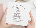 Personalised 40th Birthday Card, 40th Birthday Card for Friend, Best Friend Birthday Card, Birthday Card for Her, Champagne Birthday Card