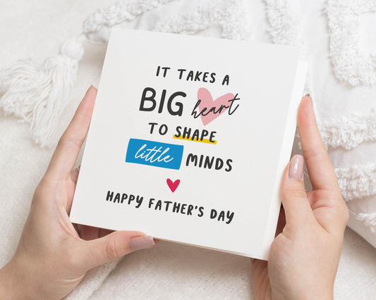 Fathers Day Card, Happy Fathers Day Card, Fathers Day Card from Kids, Card for Dad, Card for Daddy, Cute Fathers Day Card