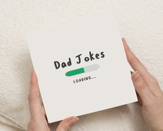 Father's Day Card for Dad, Funny Dad Card, Birthday Card for Dad, Dad to Be Card, Dad Jokes Card, Pregnancy Card for Dad