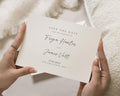Personalised Save the Date Card, Wedding Save the Date Card, Simple Save the Date, Custom Save the Date, Minimalist Save the Date Card