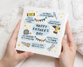 Fathers Day Card, Funny Fathers Day Card, Fathers Day Card from Kids, Dad Card, Cute Fathers Day Card, Tool Theme Card for Dad