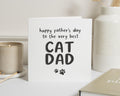 Fathers Day Card for Cat Dad, Cat Dad Fathers Day Card, Fathers Day Card from the Cat, Cat Lover Card, Cute Fathers Day Card