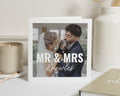 Wedding Card, Personalised Wedding Card, Mr and Mrs Card, Photo Wedding Card, Wedding Day Card, Wedding Card for Couple, Newlywed Card