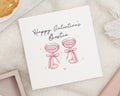 Galentines Day Card for Best Friend, Bestie Galentines Card, Cute Galentines Card, Galentines Card for Her, Champagne Glass Card
