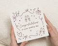 Wedding Card, Congratulations Wedding Card, Wedding Day Card, Card for Couple, Bride and Groom Card, Marriage Card, Cute Wedding Card