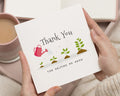 Thank You Card, Teacher Thank You Card, Thank You Card for Teacher, Cute Thank You Card, Plant Thank You Card, Appreciation Card