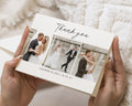Personalised Wedding Thank You Cards, Photo Thank You Cards, Photo Wedding Thank You Card, Folded Thank You Cards for Wedding