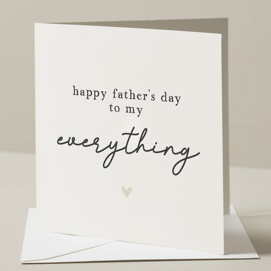 Happy Fathers Day Husband, We Make Cute Babies, Cute Fathers Day Card For Partner, Fathers Day Card For Boyfriend, Father&#39;s Day Card For Him