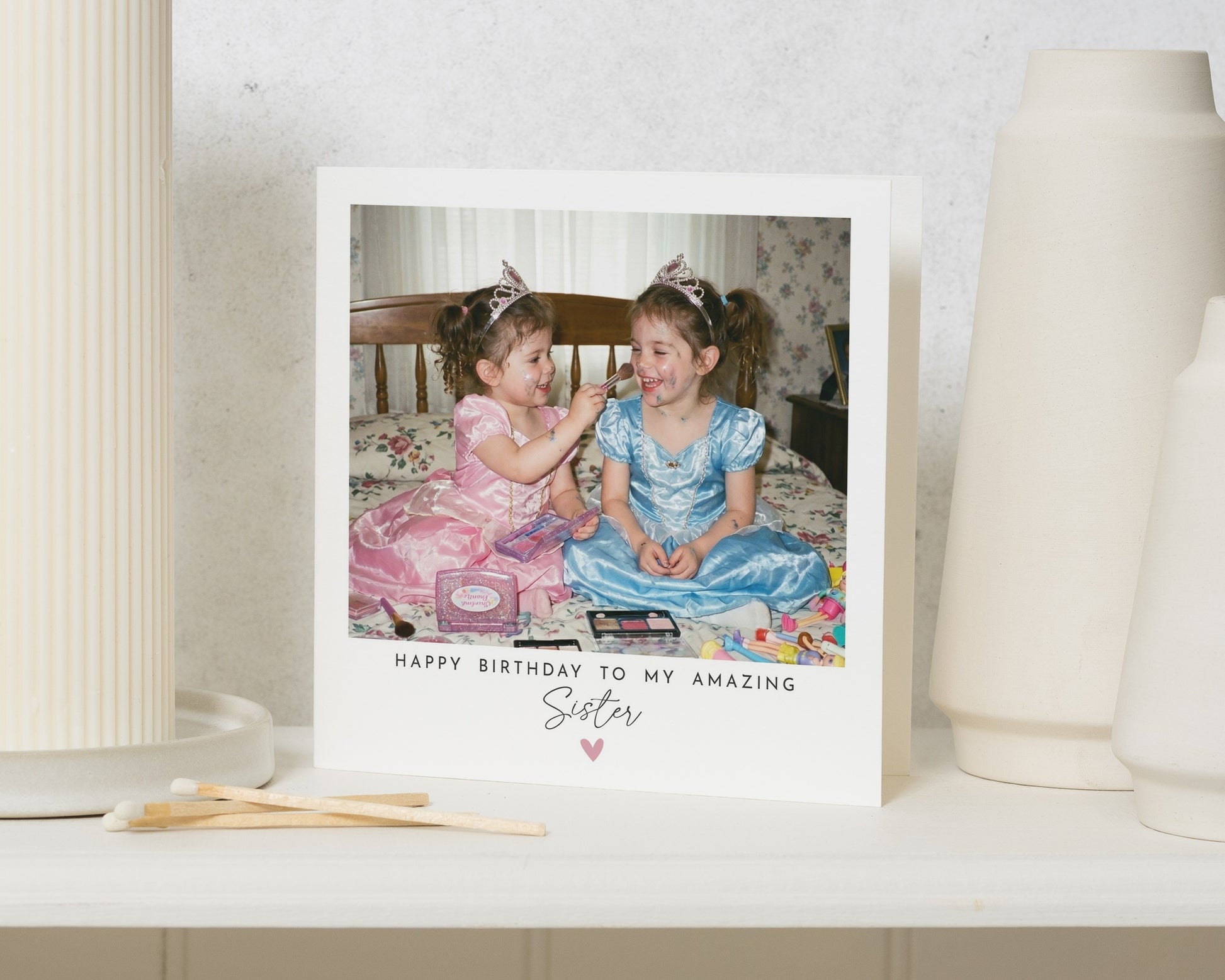 Birthday Card for Sister, Sister Birthday Card, Personalised Photo Birthday Card, Birthday Card for Her, Amazing Sister Card